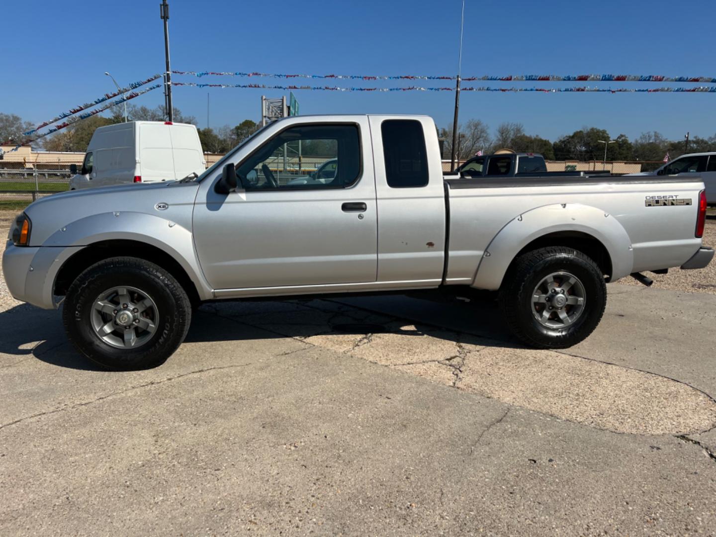 2004 Silver /Gray Nissan Frontier XE (1N6ED26T24C) with an V6 engine, Automatic transmission, located at 4520 Airline Hwy, Baton Rouge, LA, 70805, (225) 357-1497, 30.509325, -91.145432 - 2004 Nissan Frontier XE V6 Gas, 160K Miles, Power Windows & Locks Spray, Paint Chip On Drivers ExCab & Dent In Rear Bumper. NO IN HOUSE FINANCING. FOR INFO PLEASE CONTACT JEFF AT 225 357-1497 CHECK OUT OUR A+ RATING WITH THE BETTER BUSINESS BUREAU WE HAVE BEEN A FAMILY OWNED AND OPERATED BUSINESS A - Photo#1